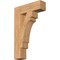 Ekena Millwork Merced Block Smooth Bracket, Western Red Cedar, 5 1/2"W x 22"D x 34"H BKT06X22X34MRC05SWR - alternate 1